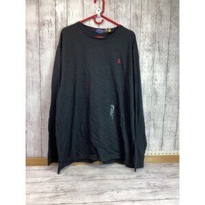 Preppy Streetwear Coquette Utility Polo Ralph Lauren Long sleeve Shirt Mens XXL